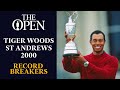 Tiger Woods 2000 | Youngest Ever Major Grand Slam Champion | Record Breakers