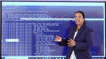 Execution of Word Count program