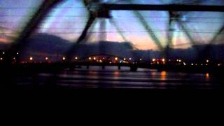 2012.1.28　寝台特急『日本海』　大阪発車～茨木駅