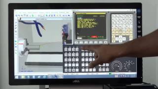 Machine operation - Turning. CADEM CNC Gyan video.