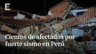 Sismo de magnitud 5.1 en Perú deja cientos de damnificados