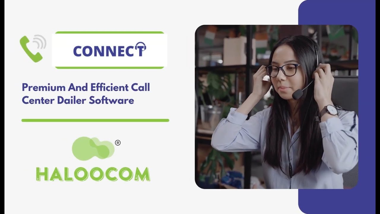 Haloo - Connect | Call Center Dailer Software | Haloocom - YouTube