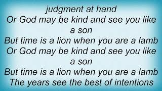 Joe Henry - Time Is A Lion Lyrics