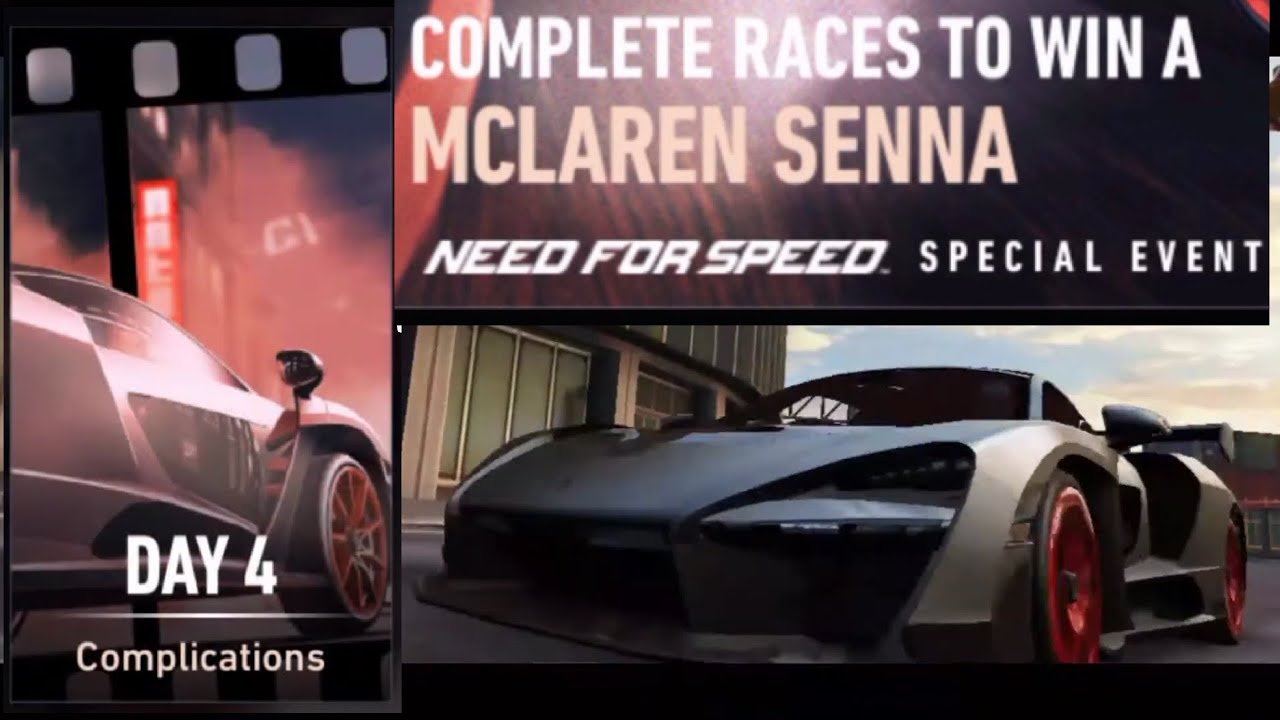 NFS No Limits - McLAREN Senna / Day 4 Complications / Knights, drama, traction special event