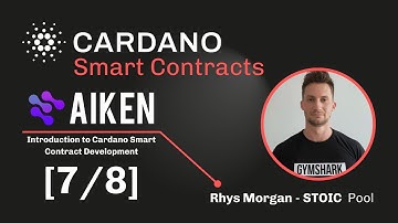 Cardano Smart Contracts: Aiken Language - Buy Redeemer [7/8]
