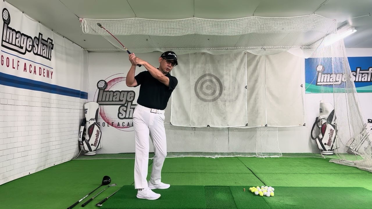 イメージシャフト・japanese golf swing - YouTube