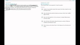 Grockit GMAT Verbal - Critical Reasoning: Question 3291