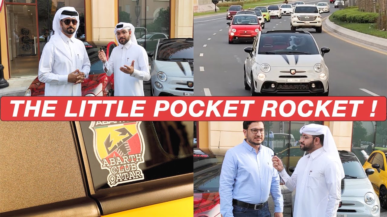 We joined the Abarth club meetup and drive with our 1 of 1 Hamann Largo Fiat 500