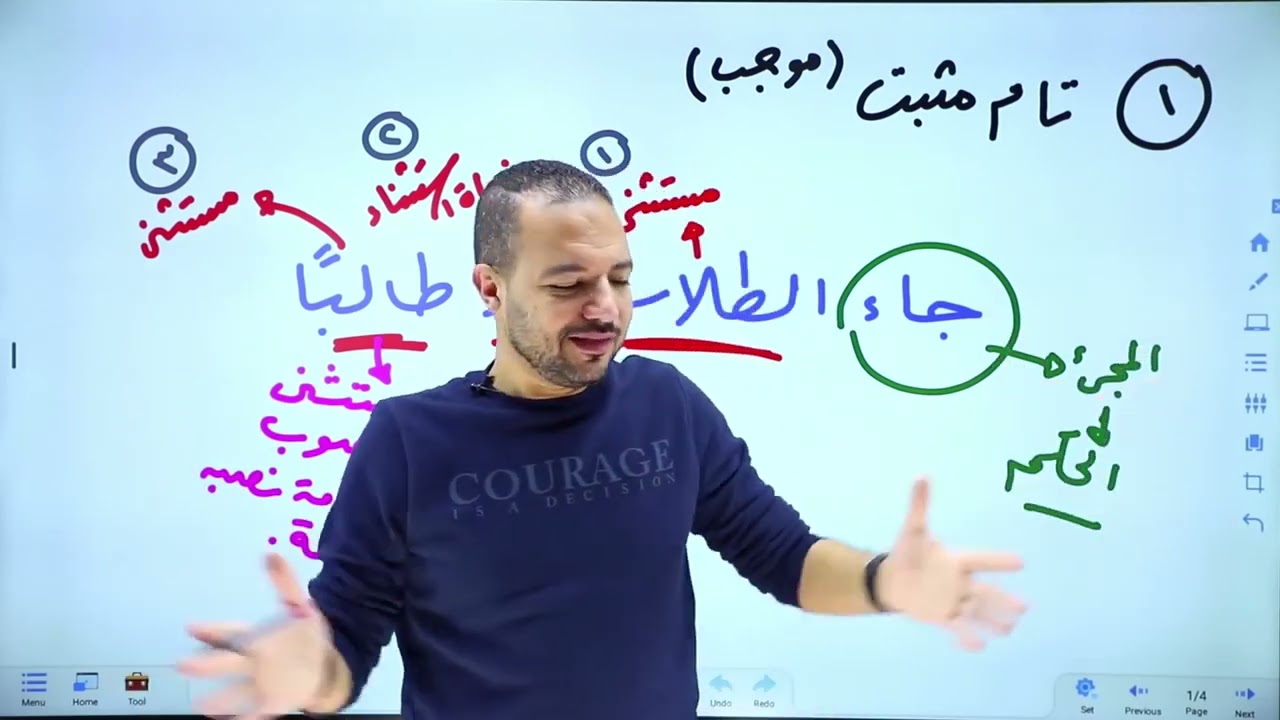 توجيهي الأردن 2004   الاستثناء   أ  محمد محروس   اللغة العربية   تخصص