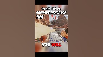 Apex legends Daily tip #1 - grenade indicator