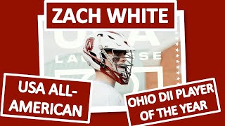ZACH WHITE  (2022 A/M) Spring Junior Year 2021 Varsity lacrosse highlights