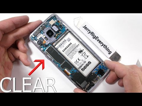 Totally CLEAR Galaxy S8 - Worlds FIRST!!