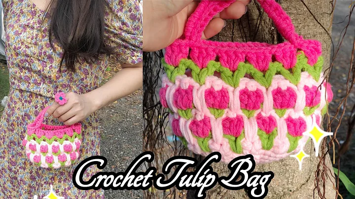 Easy Tulip Bag Crochet Tutorial