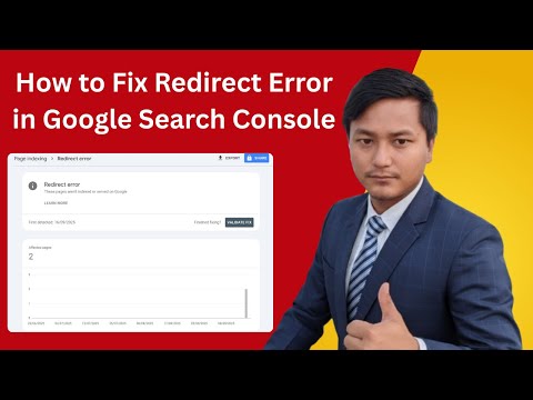 How to Fix Redirect Error in Google Search Console