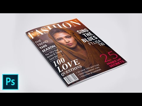 Cara Membuat Cover Majalah di Photoshop | PE13