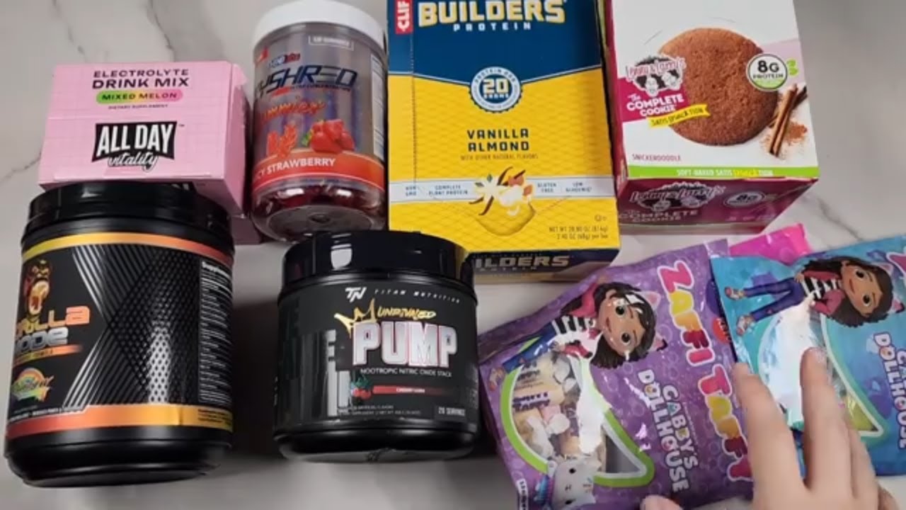 My Massive Fitness Haul! New Supplements & Snacks Review