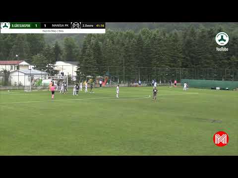 Bitexen Giresunspor - Manisa FK | Hazırlık Maçı Canlı YayınI