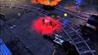 Cyclops - Optic Barrage (Marvel Heroes Builder Skill Preview)