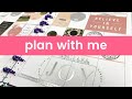 Plan with me in The Happy Planner with MODERN FARMHOUSE stickers
