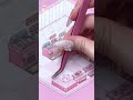 DIY Sticker House - Relaxing ASMR #76 #sticker #aesthetic #cute #miniature