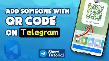 How to add someone on telegram with QR code 2024 | Initial Solution