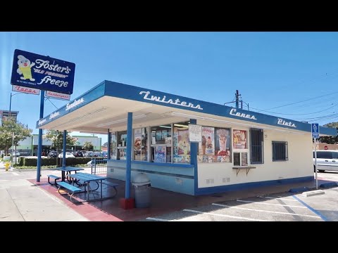 The Original Fosters Freeze In Inglewood - Southern California Burger & Ice Cream Food Review