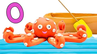 The Letter O | Learn the ABC's | Claymation