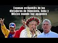 Excusas estpids de los dictadores de venezuela cuba y mxico cuando hay apagones