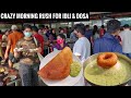 Early Morning Rush For Cheap Breakfast | South Indian Street Food in Bangalore | Street Food