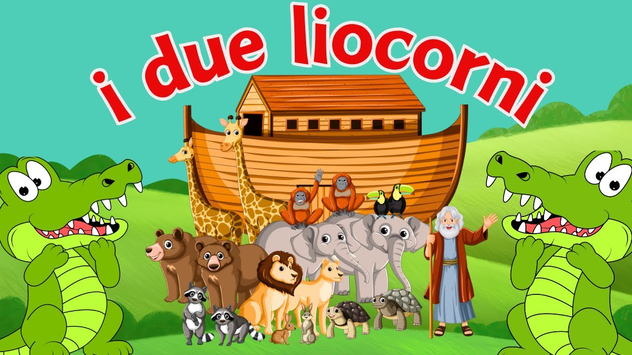 I DUE LIOCORNI-I COCCODRILLI-Canzoni per bambini #idueliocorni #videoeducativiperbambini #babydance