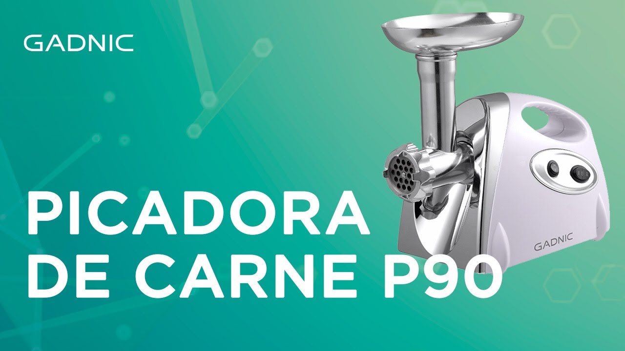 Picadora Carne Electrica Gadnic Alta Potencia + Accesorios