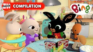 Best Bing And Coco Moments  Baking Chaos  Costumes  Bing  Episode Compilation  Zeekay Junior