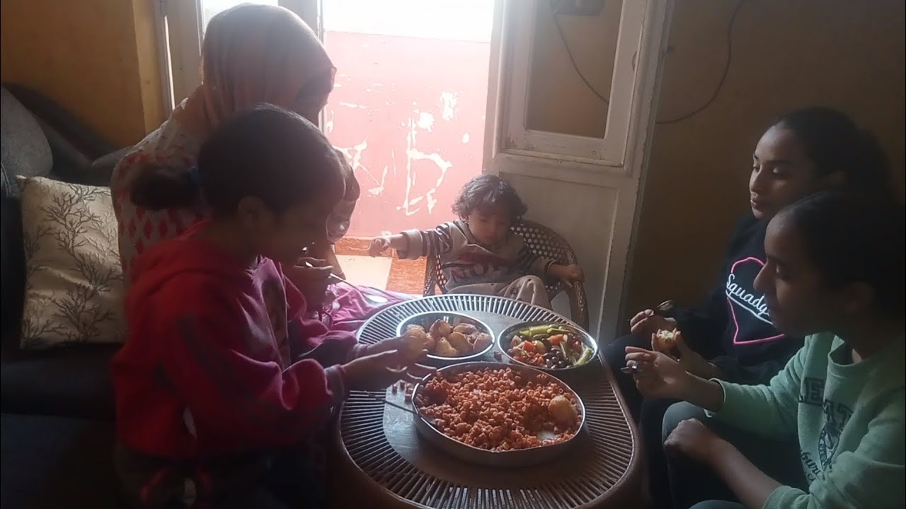 جمعت ولادي حواليا وتغدينا احلى غدوه مع بعض 🥰 اللهم دمها علينا نعمه واحفظها من الزوال يا رب العالمين 