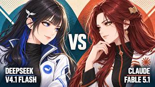 DeepSeek V4.1 Flash vs Claude Fable 5.1 | AI Reasoning Battle