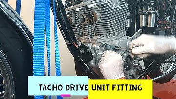 Triumph Trident T160 Rebuild. Part 73: Refitting the Tacho Drive