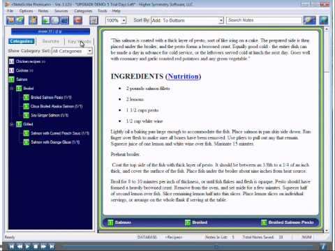 NoteScribe Multiple Database Overview