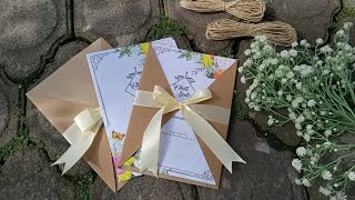 WOW Undangan Murah disulap menjadi Undangan Mewahhh | DIY membuat Undagan Murah menjadi Mewah