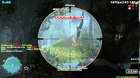 COD2 Sniper server player fRNK1_____ wallhack 1