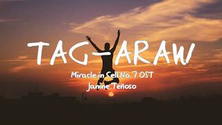 Video thumbnail of "Tag-araw -  (Miracle in Cell No.7 OST) Janine Teñoso [Lyrics]"