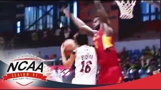 Elopre with a dipsy-doo lay-up | NCAA 91 MB