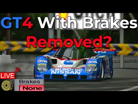 Gran Turismo 4 Without Brakes/handbrakes? - Gtwc Attempt Today!