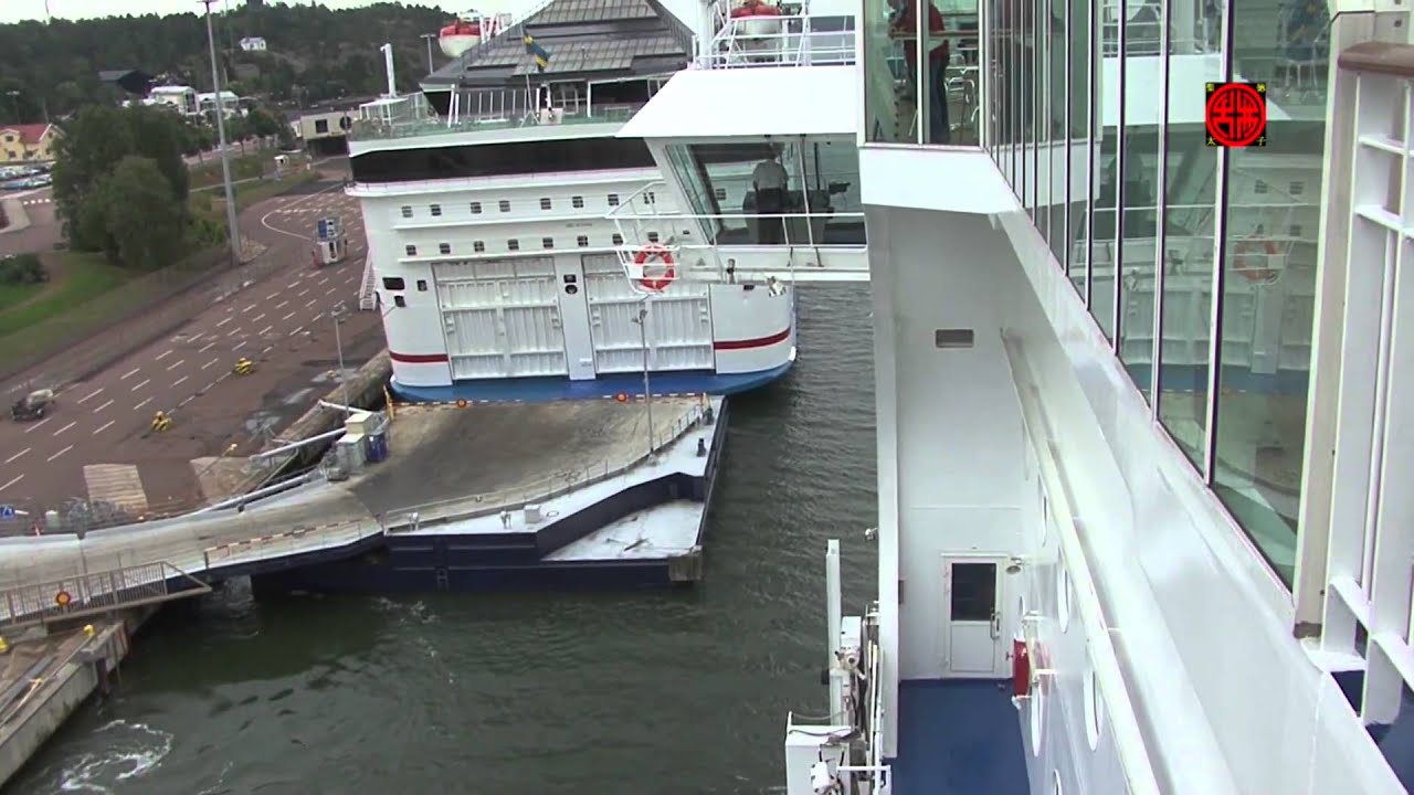Vyer över Saltsjön, Mariehamn, Oxdjupet från m/s Birka Paradise