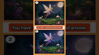 Spot the Differences: An Enchanting Fairy-Filled Forest Scene || Five Difference  #games #puzzle