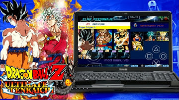 Descarga Dragon Ball Z Tenkaichi Tag Team MOD Con Menu Personalizado Para Pc - pedido sub