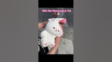 Thỏ trong Trái dâu dễ thương🍓🐰 #foryou #xuhuong #fyp #sangtao #gaubong #dethuong #shorts #fyp