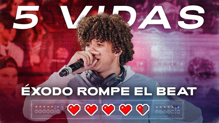 ÉXODO LIRICAL ROMPE  EL BEAT | 5 VIDAS | Red Bull Batalla