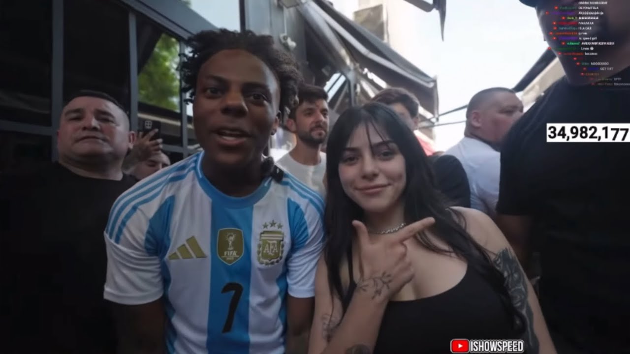 iShowSpeed Meets His Argentinian Lookalike 😂