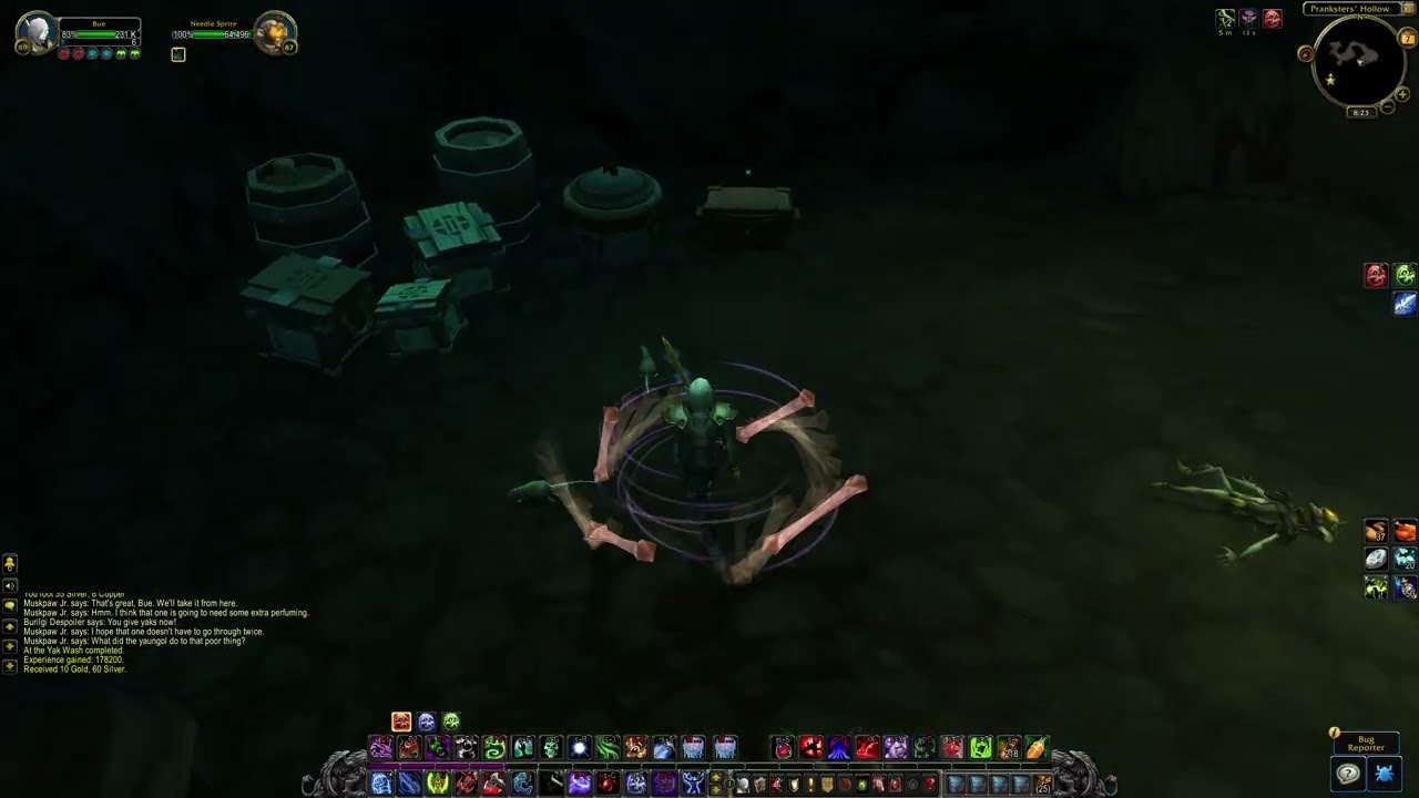 Sprite's Cloth Chest Location, WoW MoP Classic Kun Lai Summit Treasure   Steadfast Sprite Cape
