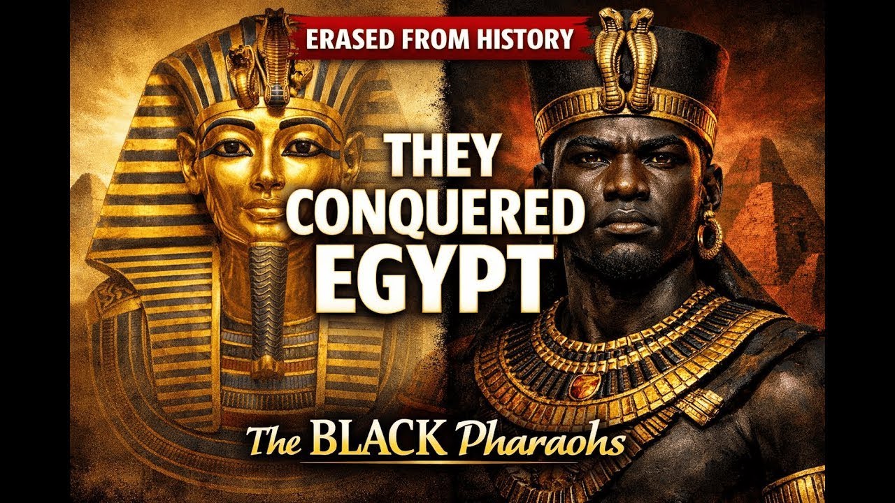 Black Pharaohs CONQUERED Egypt – The African Empire They Erased From History