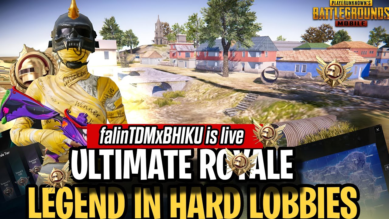 ULTIMATE ROYALE RANK PUSH | PUBG MOBILE | falinTDMxBHIKU | is LIVE ️🇵🇰 ...